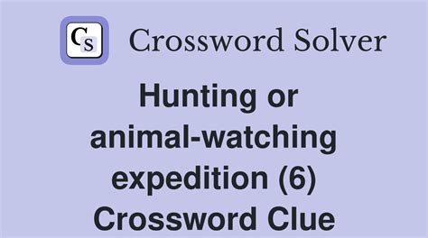Crossword Clue: expeditions. Crossword Solver .